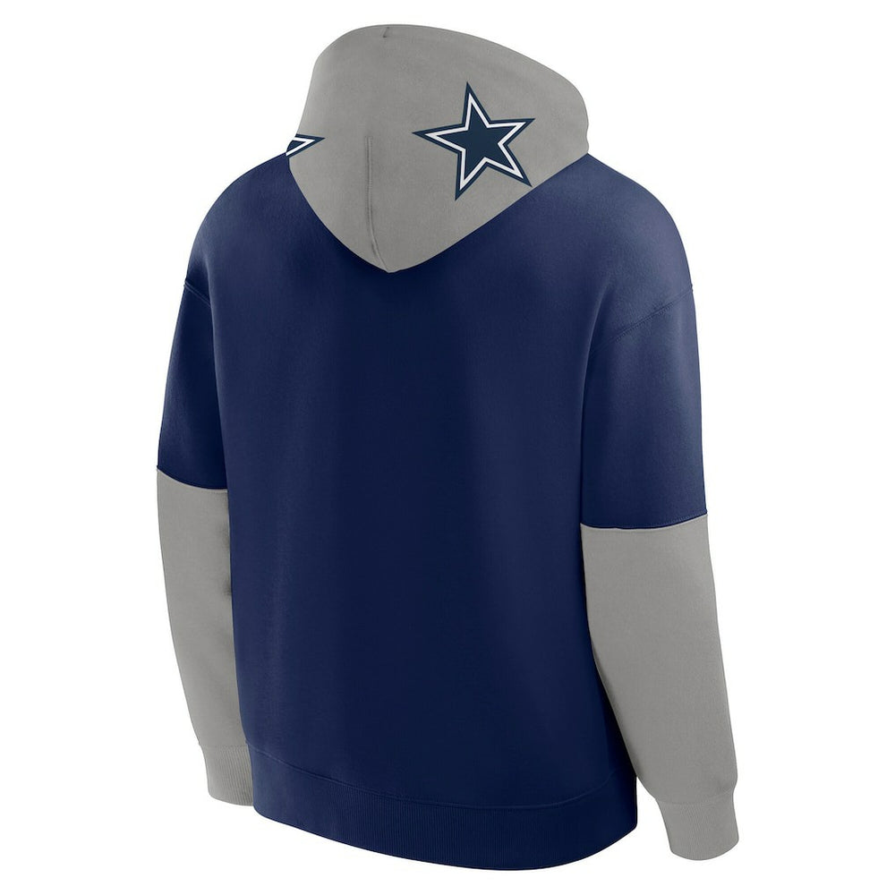 Dallas Cowboys Helmet Pullover Hoodie - Navy Hoodies