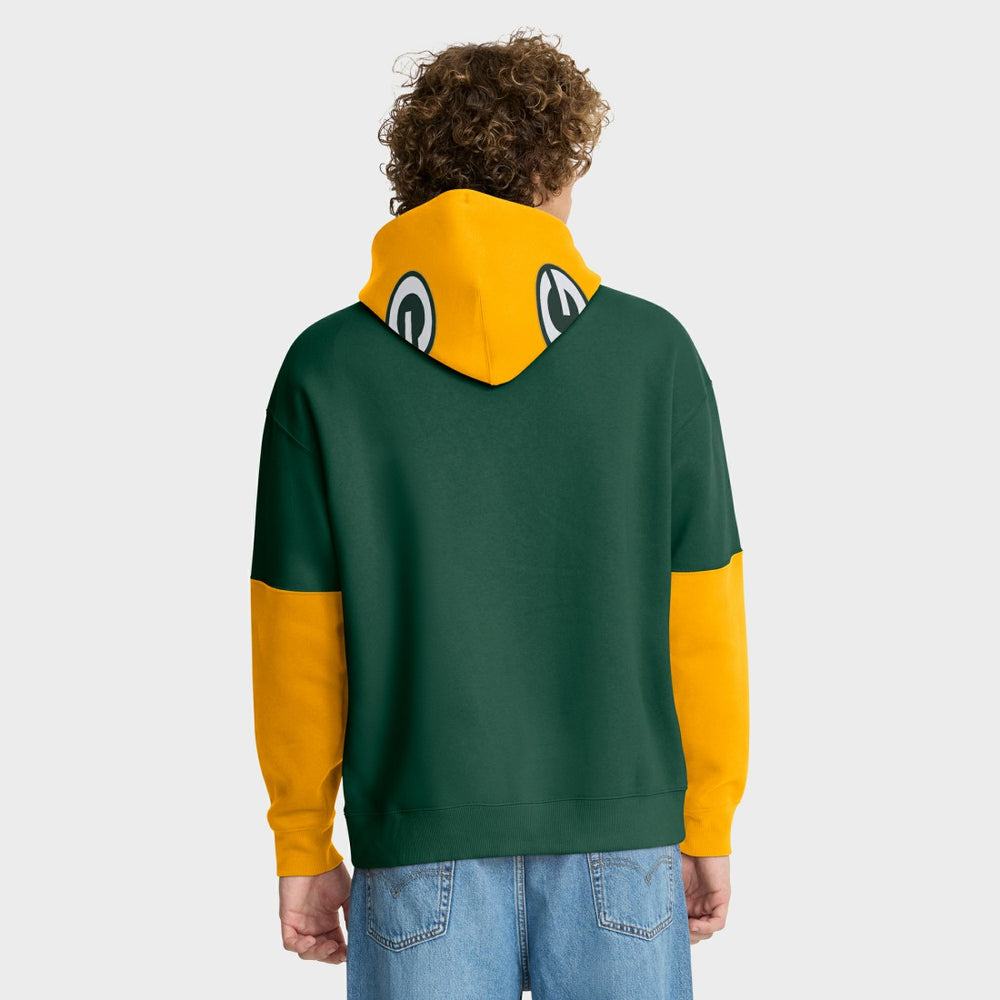 Green Bay Packers Helmet Pullover Hoodie - Green Hoodies
