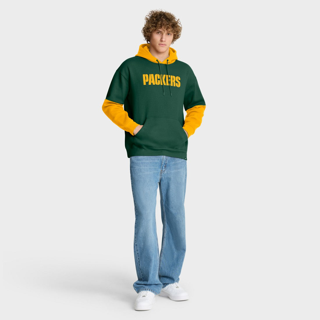 Green Bay Packers Helmet Pullover Hoodie - Green Hoodies