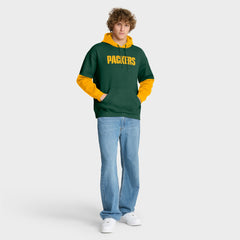 Green Bay Packers Helmet Pullover Hoodie - Green Hoodies