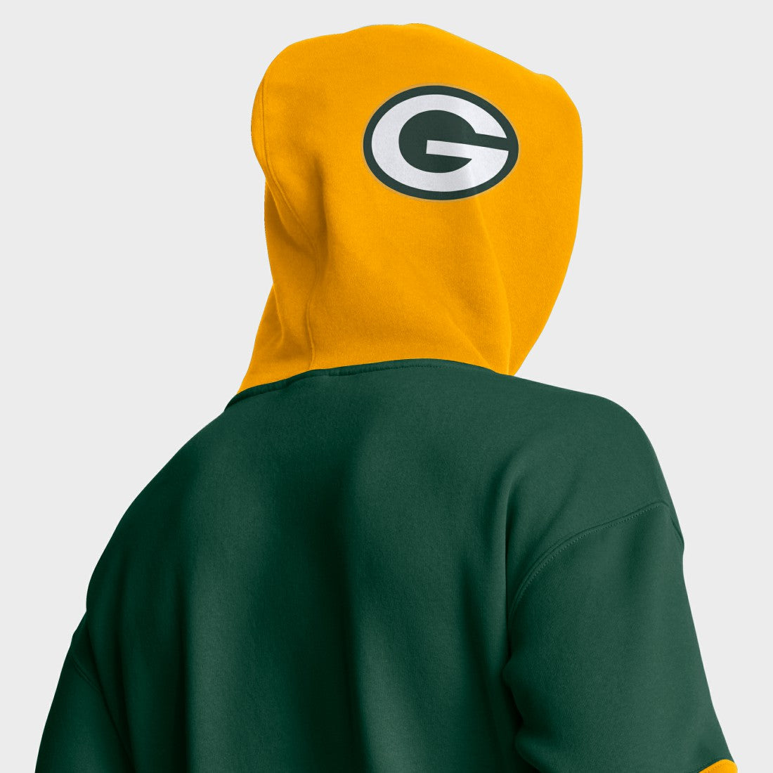 Green Bay Packers Helmet Pullover Hoodie - Green Hoodies