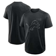 Detroit Lions Deceptive Juke T-Shirt - Black T-shirts