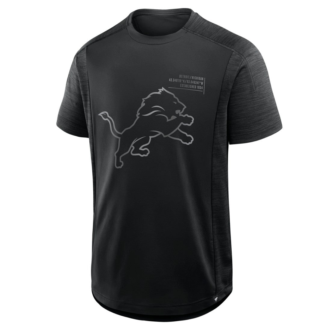 Detroit Lions Deceptive Juke T-Shirt - Black T-shirts