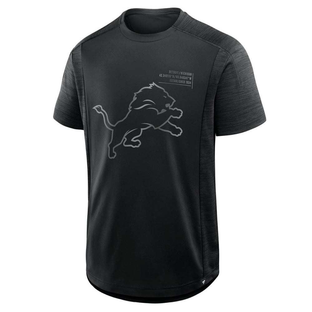 Detroit Lions Deceptive Juke T-Shirt - Black T-shirts