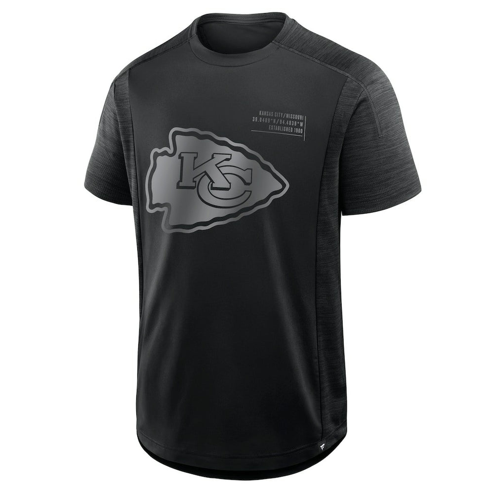 Kansas City Chiefs Deceptive Juke T-Shirt - Black T-shirts