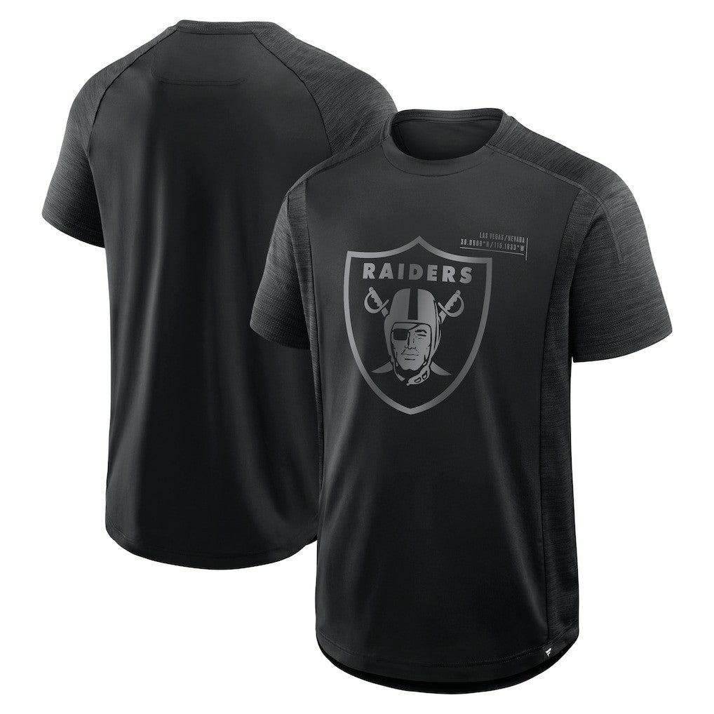 Las Vegas Raiders Deceptive Juke T-Shirt - Black T-shirts