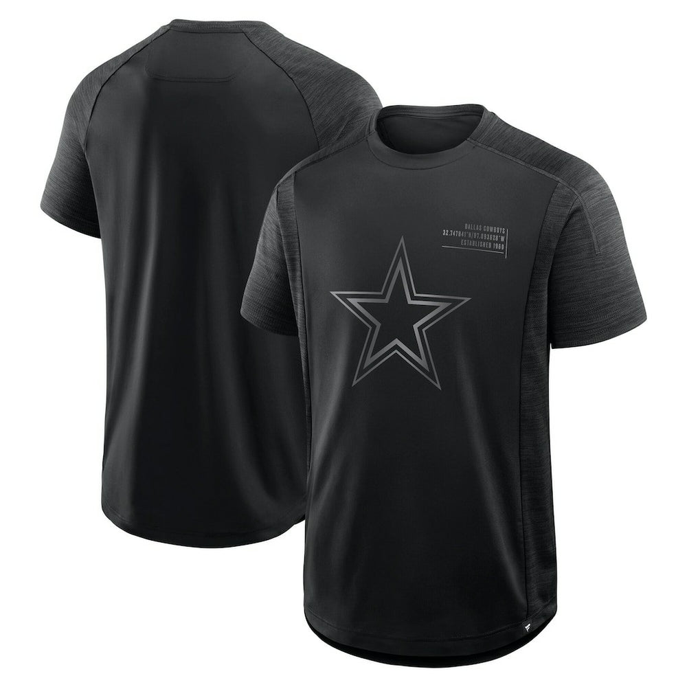 Dallas Cowboys Deceptive Juke T-Shirt - Black T-shirts
