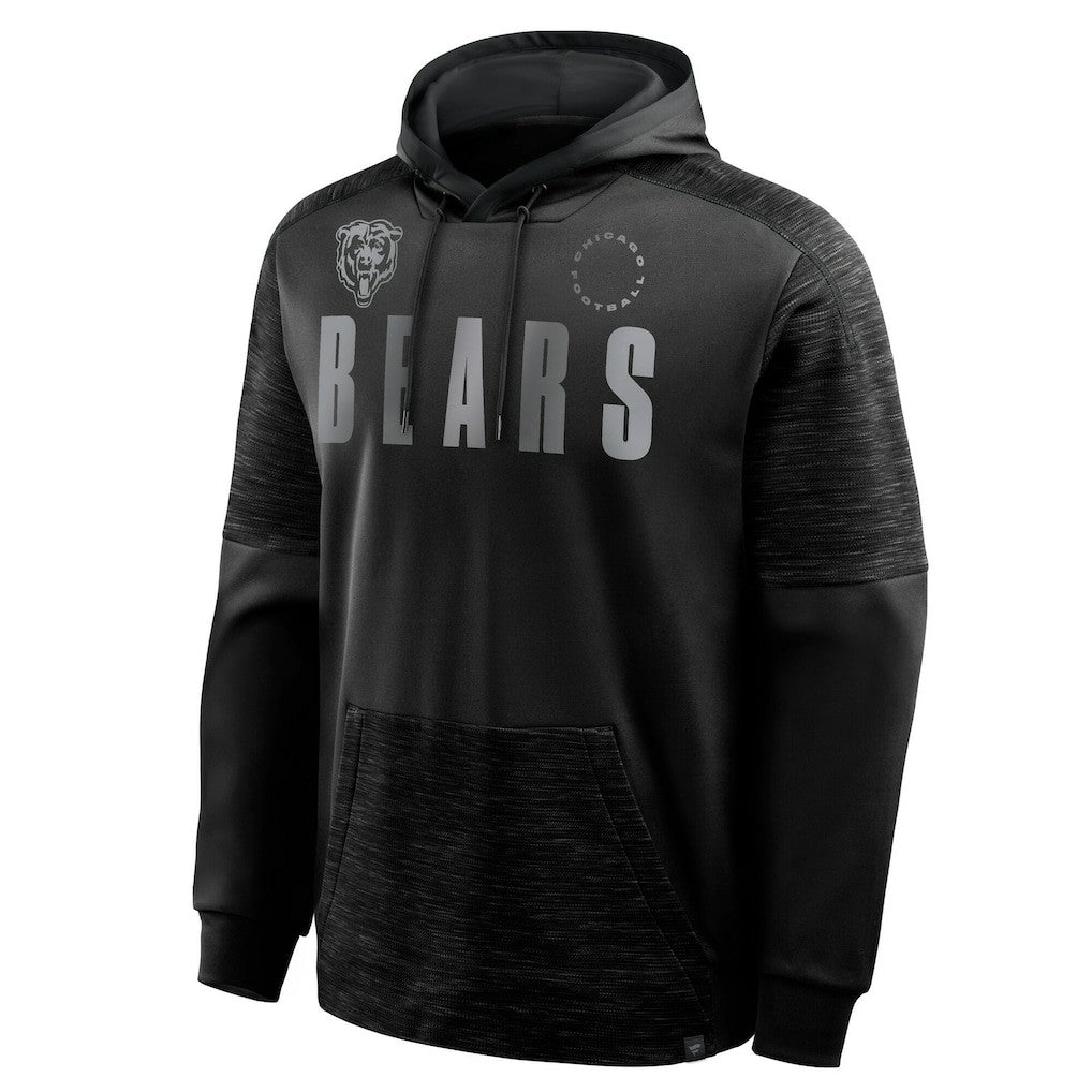 Chicago Bears Chip Shot Pullover Hoodie - Black Hoodies