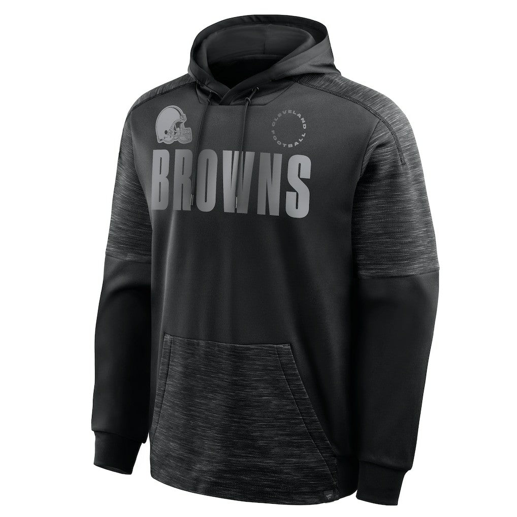 Cleveland Browns Chip Shot Pullover Hoodie - Black Hoodies