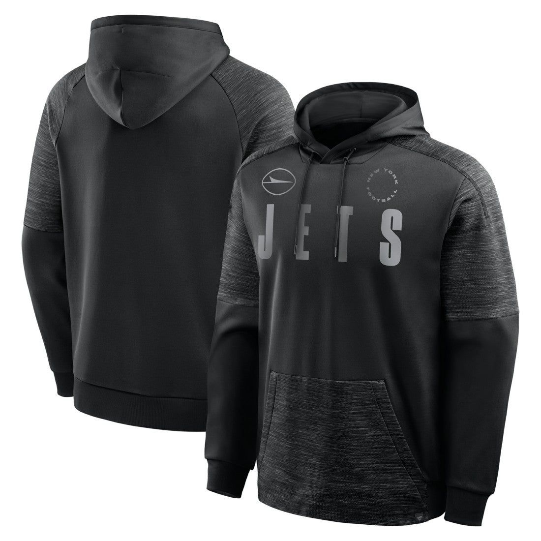 New York Jets Chip Shot Pullover Hoodie - Black Hoodies