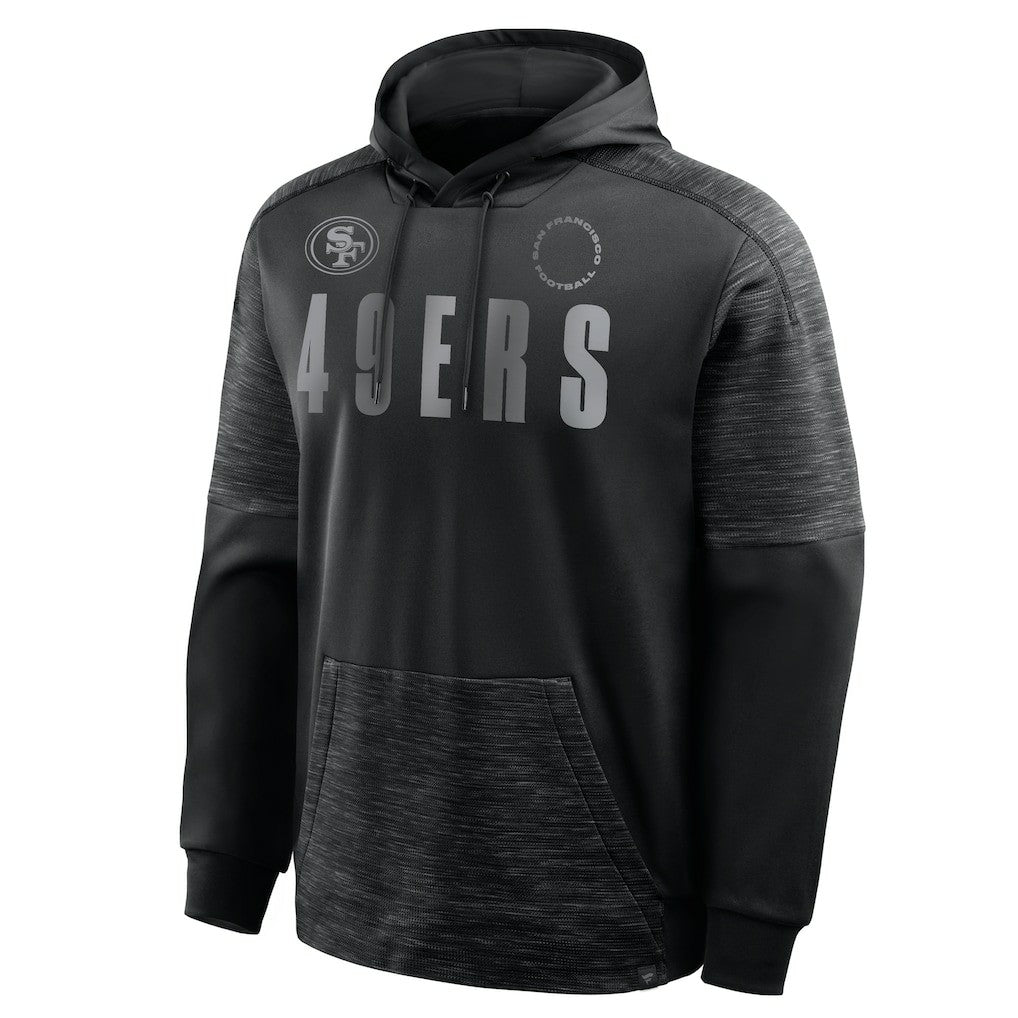 San Francisco 49ers Chip Shot Pullover Hoodie - Black Hoodies