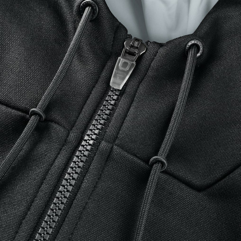 Las Vegas Raiders Checkdown Pass Full-Zip Hoodie - Black Hoodies