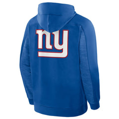 New York Giants Checkdown Pass Full-Zip Hoodie - Royal Hoodies