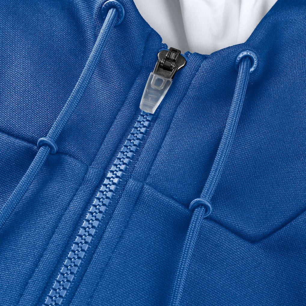 New York Giants Checkdown Pass Full-Zip Hoodie - Royal Hoodies