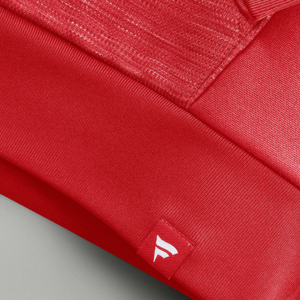 Kansas City Chiefs Checkdown Pass Full-Zip Hoodie - Red Hoodies