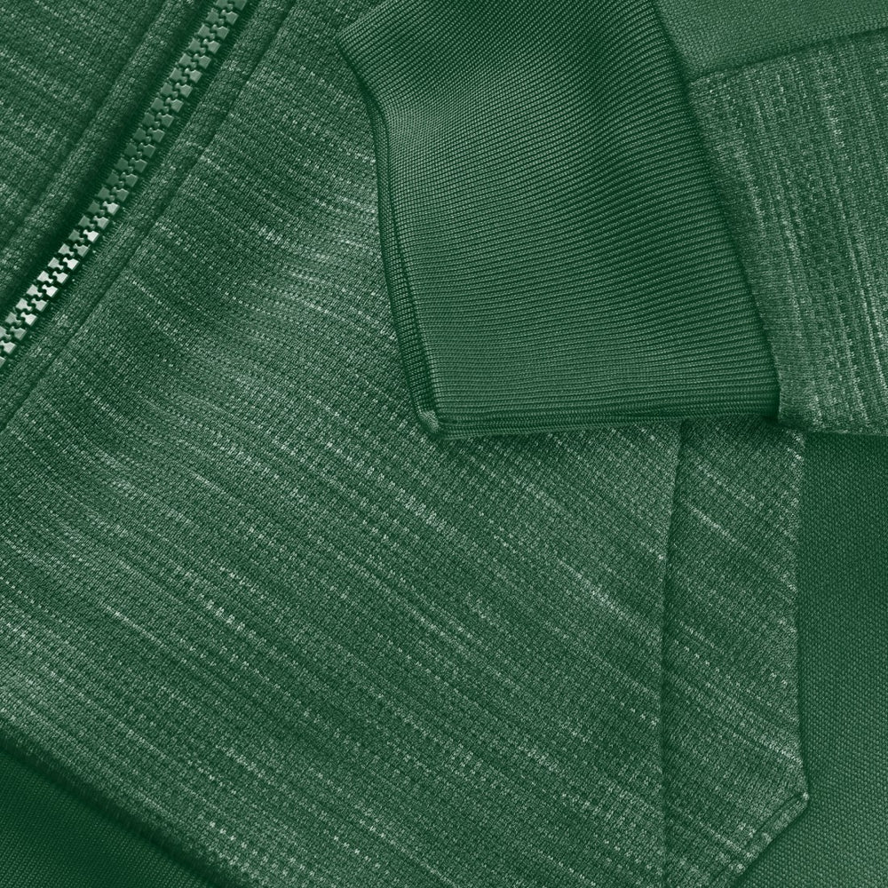 New York Jets Checkdown Pass Full-Zip Hoodie - Green Hoodies