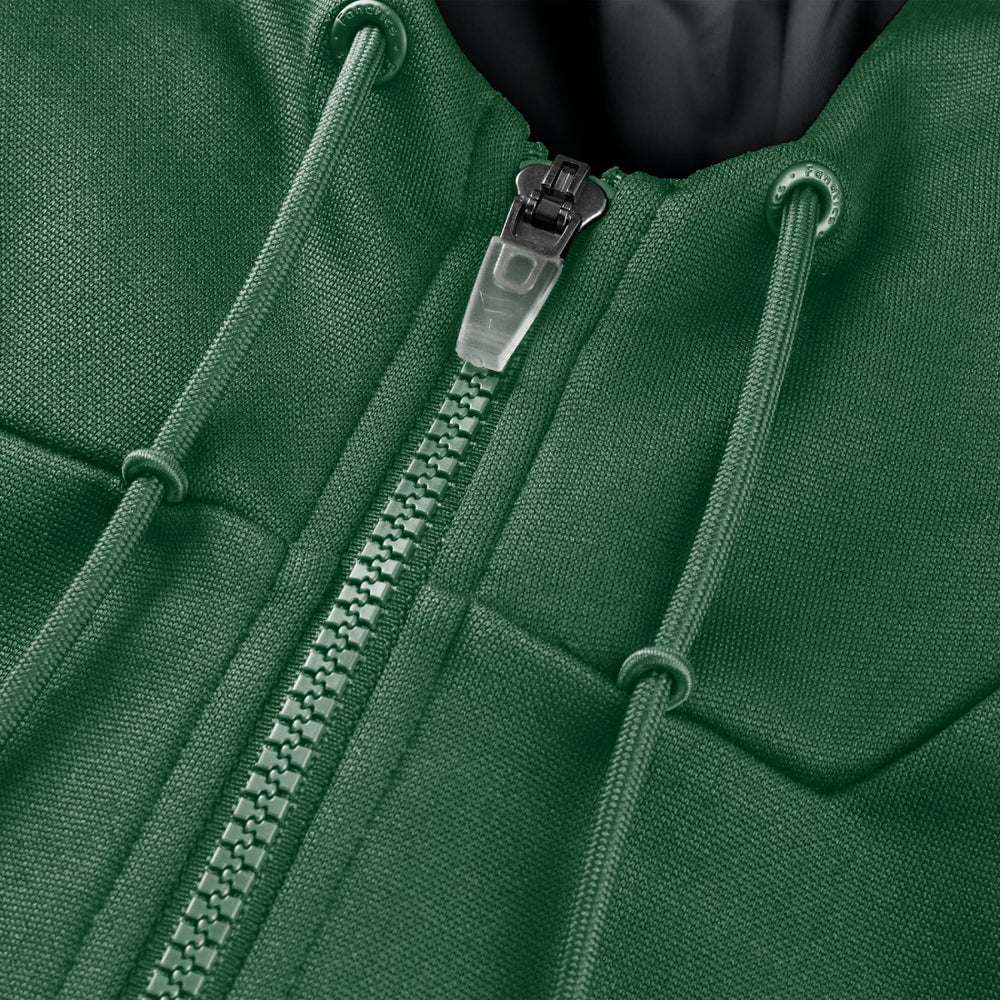 New York Jets Checkdown Pass Full-Zip Hoodie - Green Hoodies