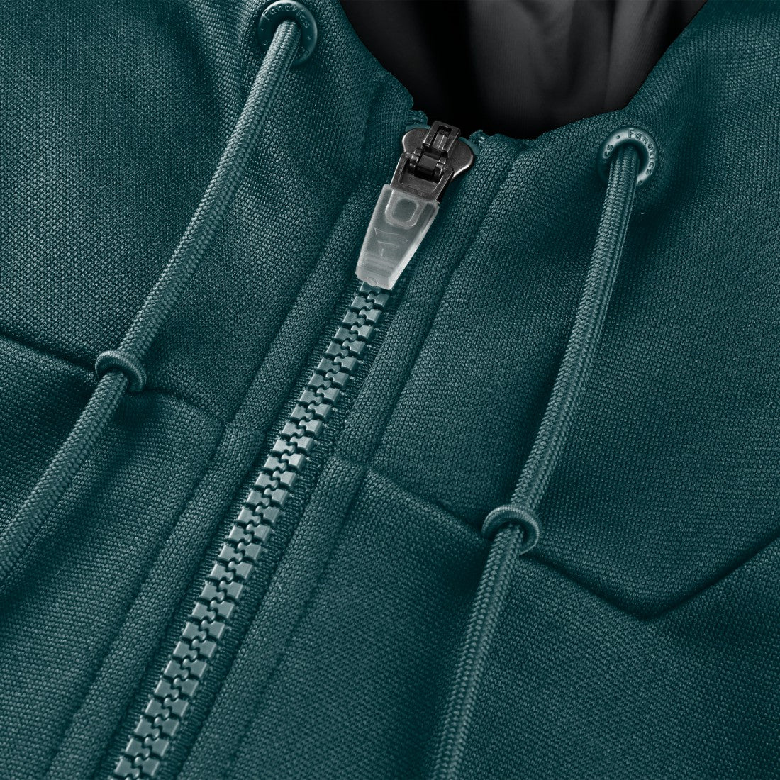 Philadelphia Eagles Checkdown Pass Full-Zip Hoodie - Midnight Green Hoodies