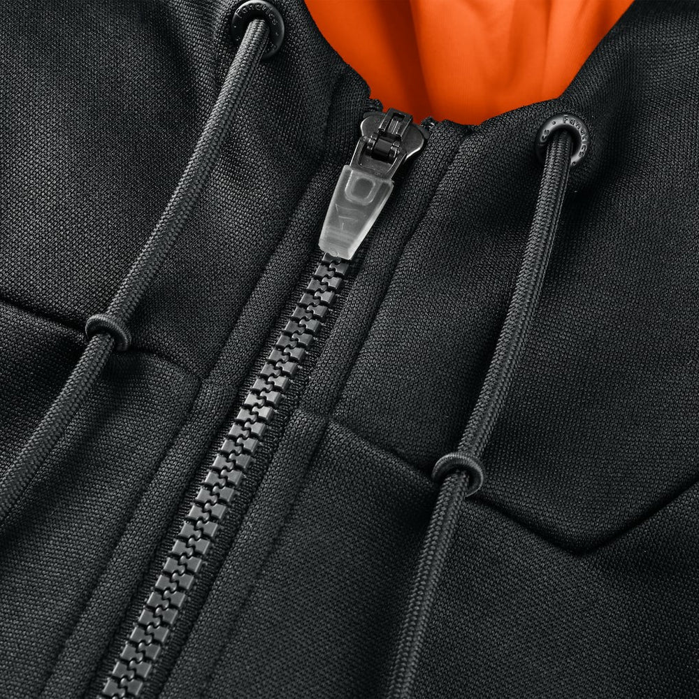 Cincinnati Bengals Checkdown Pass Full-Zip Hoodie - Black Hoodies