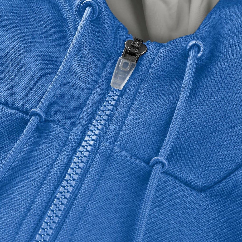 Detroit Lions Checkdown Pass Full-Zip Hoodie - Blue Hoodies