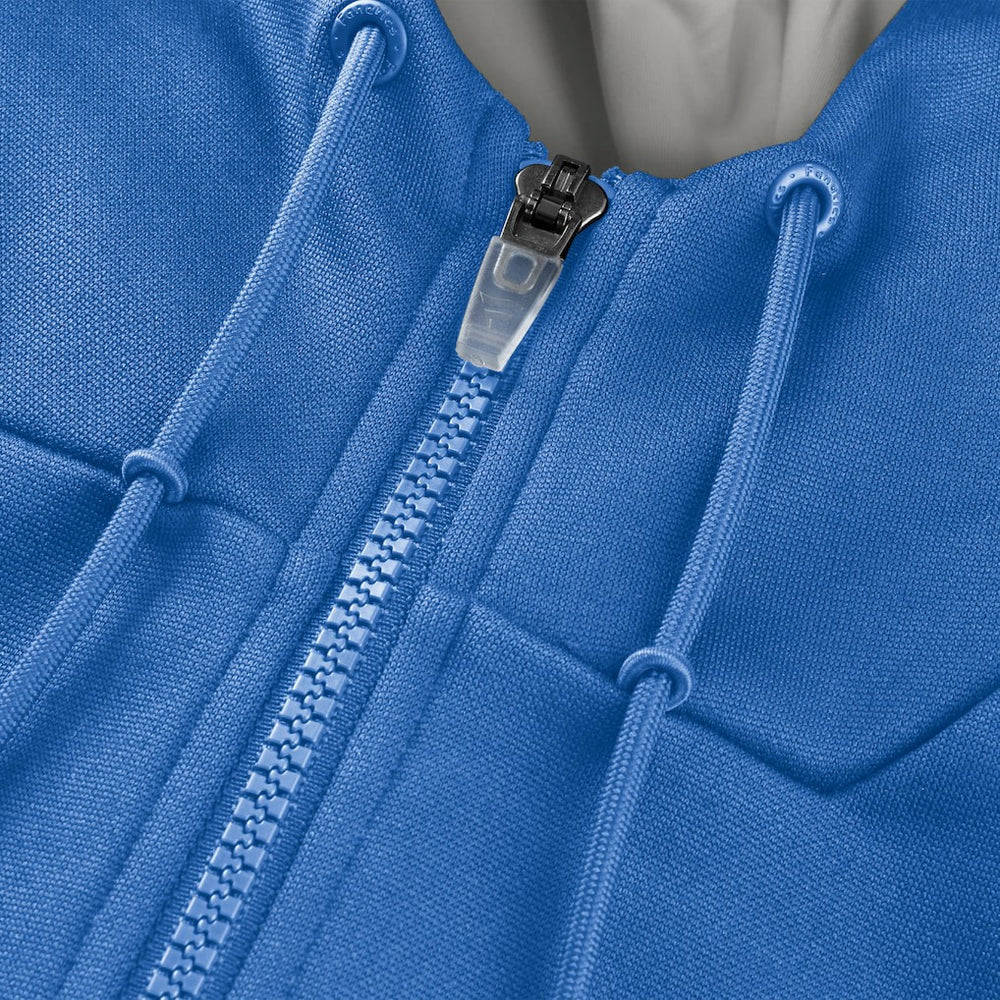 Detroit Lions Checkdown Pass Full-Zip Hoodie - Blue Hoodies