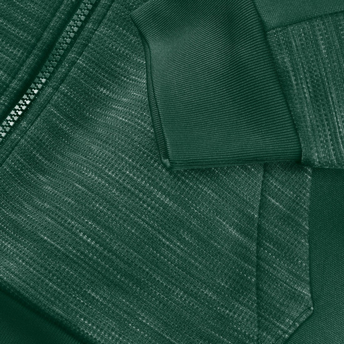 Green Bay Packers Checkdown Pass Full-Zip Hoodie - Green Hoodies
