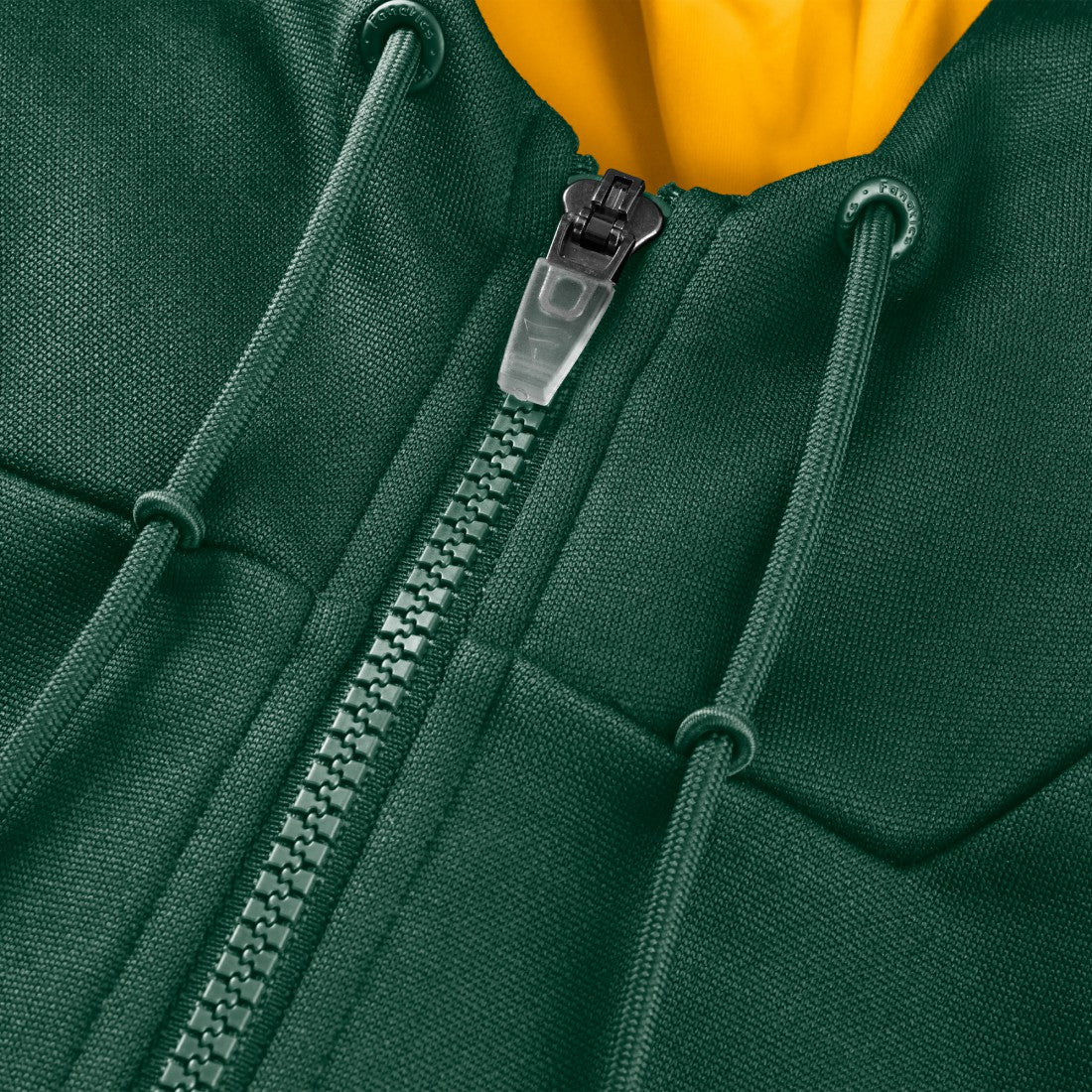 Green Bay Packers Checkdown Pass Full-Zip Hoodie - Green Hoodies