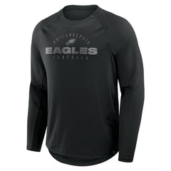Philadelphia Eagles Coverage Scheme Long Sleeve T-Shirt - Black T-shirts