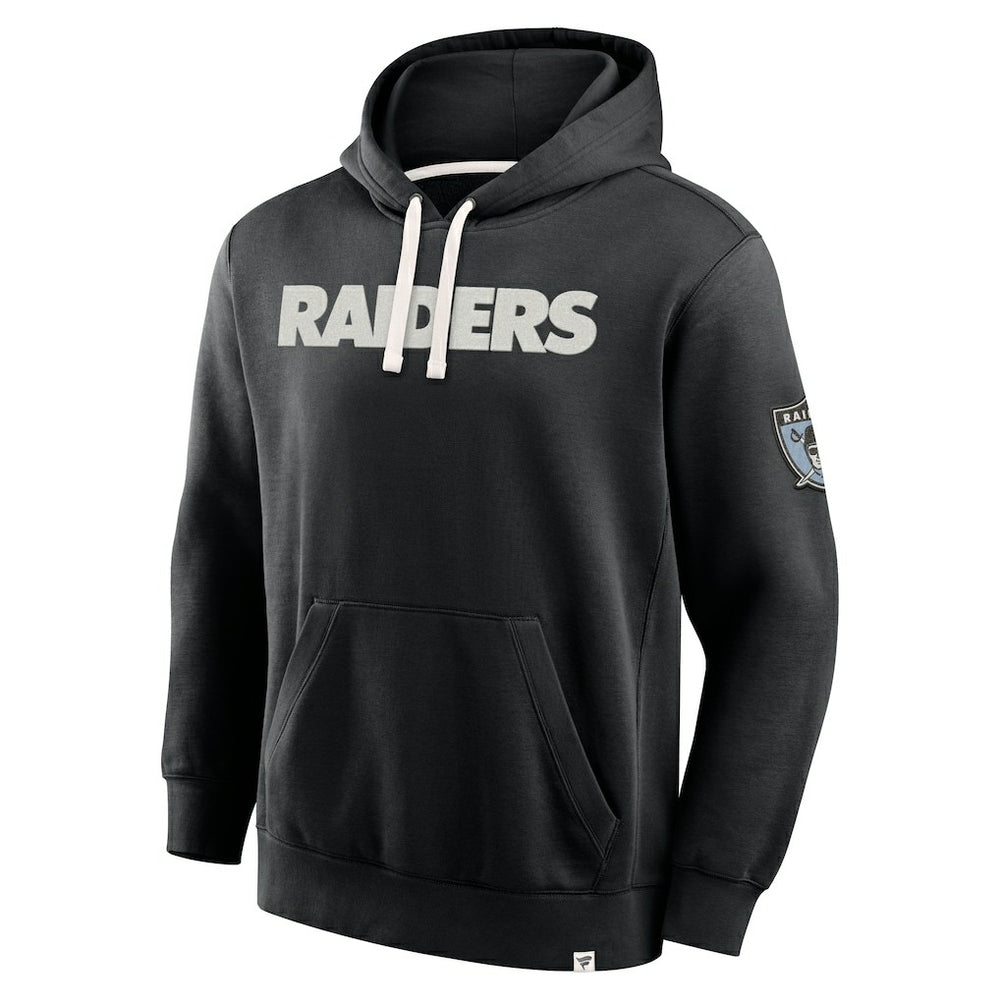 Las Vegas Raiders New Horizons Heritage Pullover Hoodie - Black Hoodies