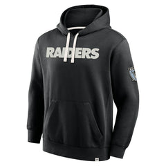 Las Vegas Raiders New Horizons Heritage Pullover Hoodie - Black Hoodies