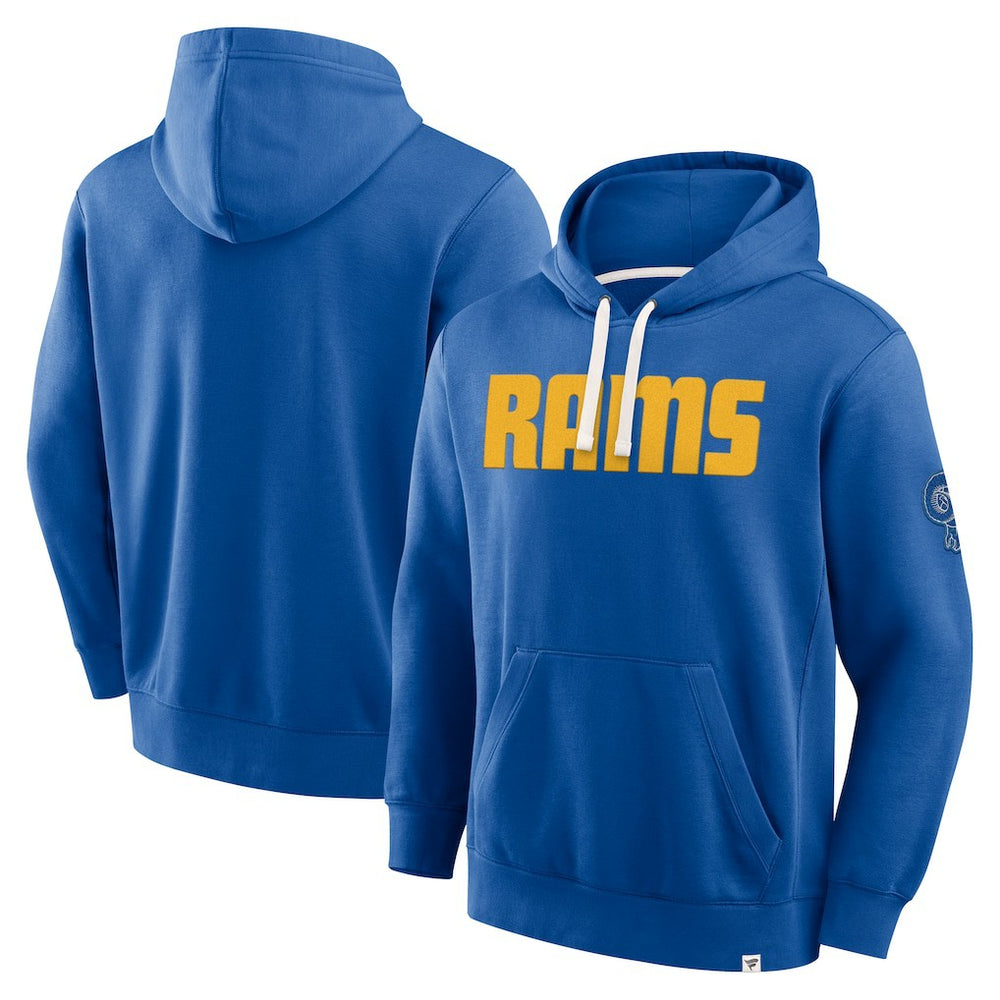 Los Angeles Rams New Horizons Heritage Pullover Hoodie - Royal Hoodies