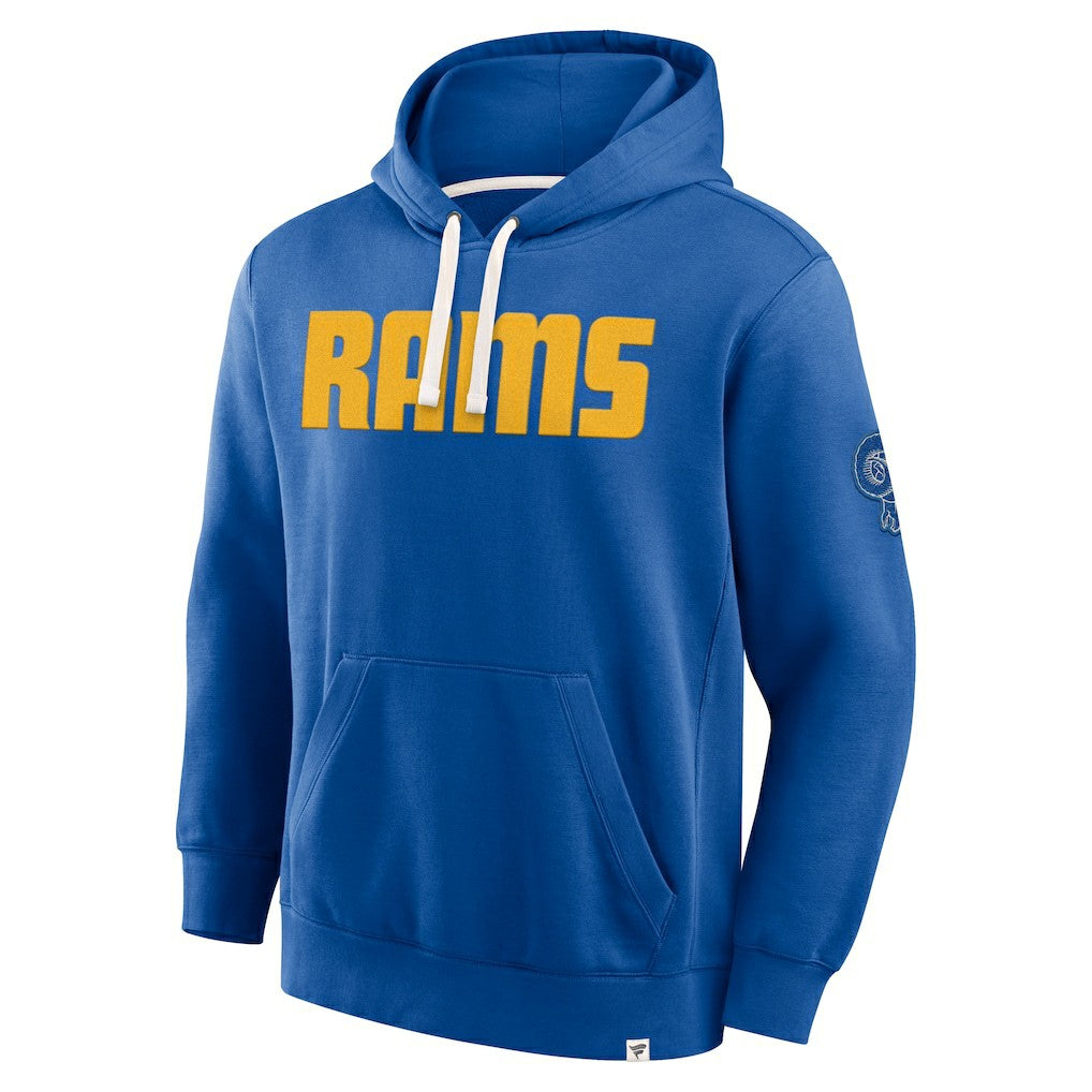 Los Angeles Rams New Horizons Heritage Pullover Hoodie - Royal Hoodies