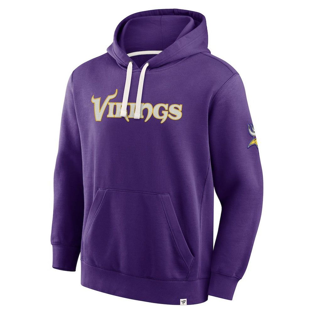 Minnesota Vikings New Horizons Heritage Pullover Hoodie - Purple Hoodies