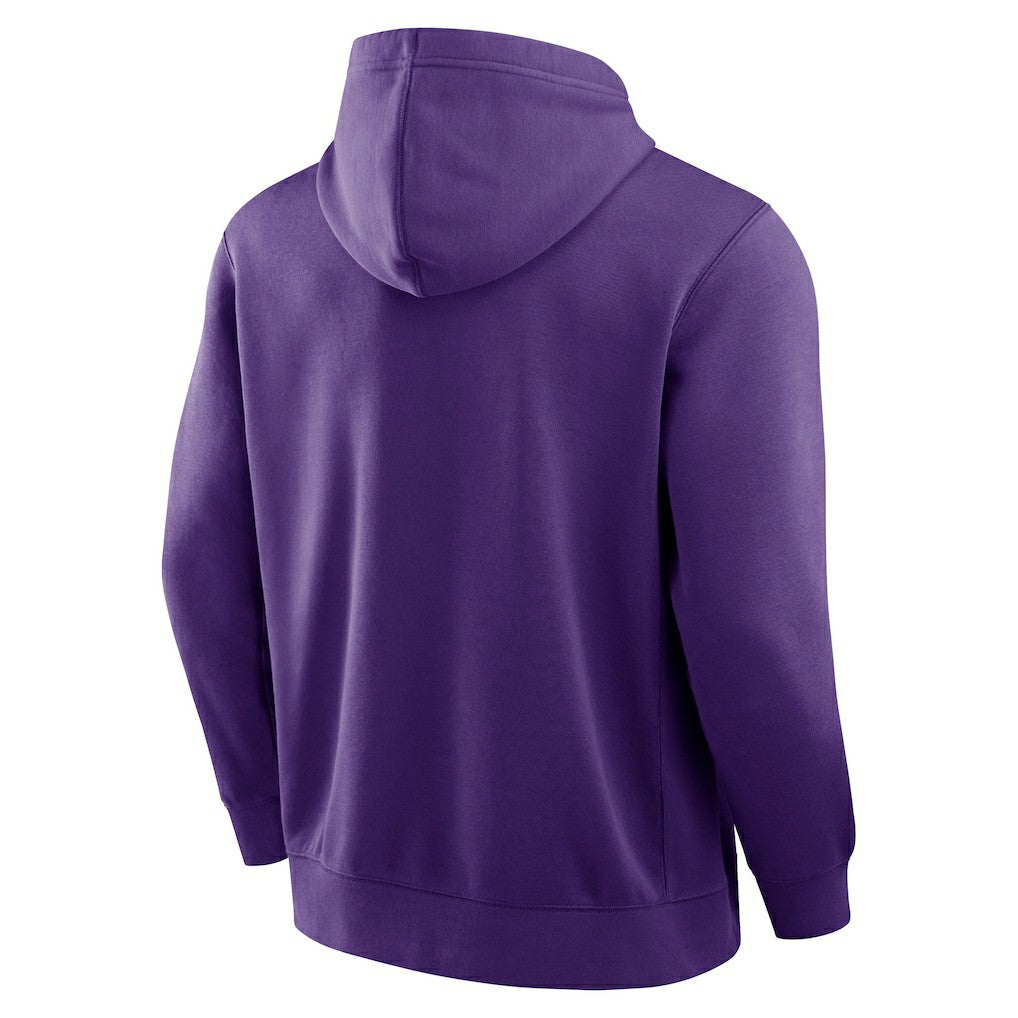 Minnesota Vikings New Horizons Heritage Pullover Hoodie - Purple Hoodies