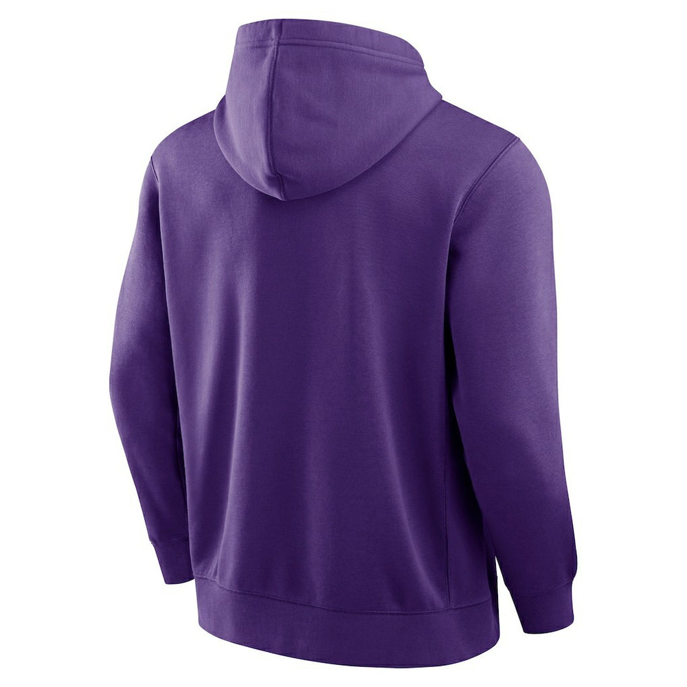 Minnesota Vikings New Horizons Heritage Pullover Hoodie - Purple Hoodies