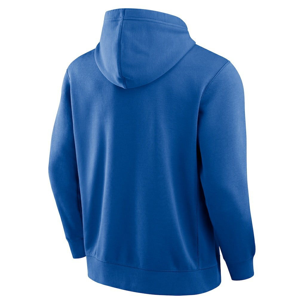New England Patriots New Horizons Heritage Pullover Hoodie - Royal Hoodies