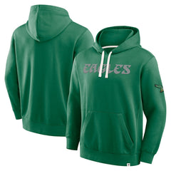Philadelphia Eagles New Horizons Heritage Pullover Hoodie - Kelly Green Hoodies