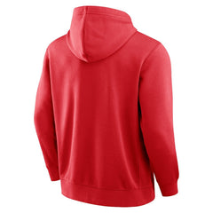 San Francisco 49ers New Horizons Heritage Pullover Hoodie - Scarlet Hoodies