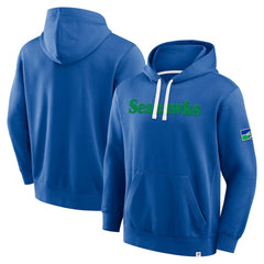Seattle Seahawks New Horizons Heritage Pullover Hoodie - Royal Hoodies
