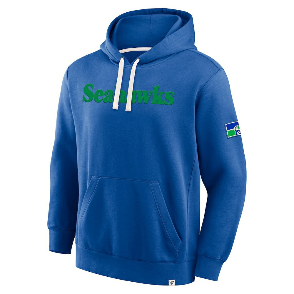 Seattle Seahawks New Horizons Heritage Pullover Hoodie - Royal Hoodies