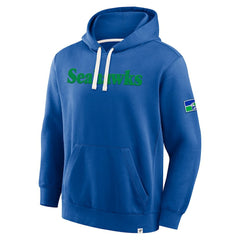 Seattle Seahawks New Horizons Heritage Pullover Hoodie - Royal Hoodies