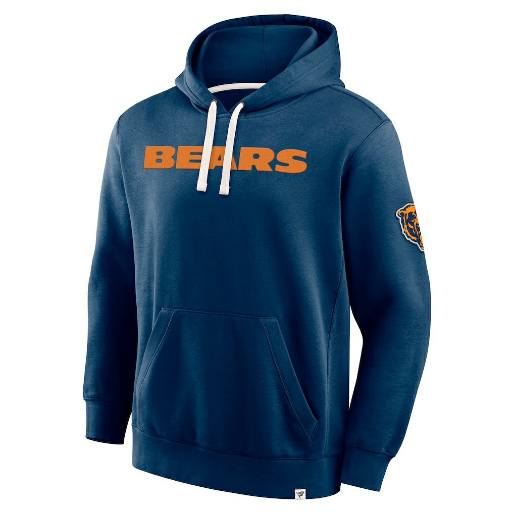 Chicago Bears New Horizons Heritage Pullover Hoodie - Navy Hoodies