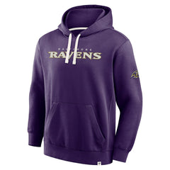 Baltimore Ravens New Horizons Heritage Pullover Hoodie - Purple Hoodies