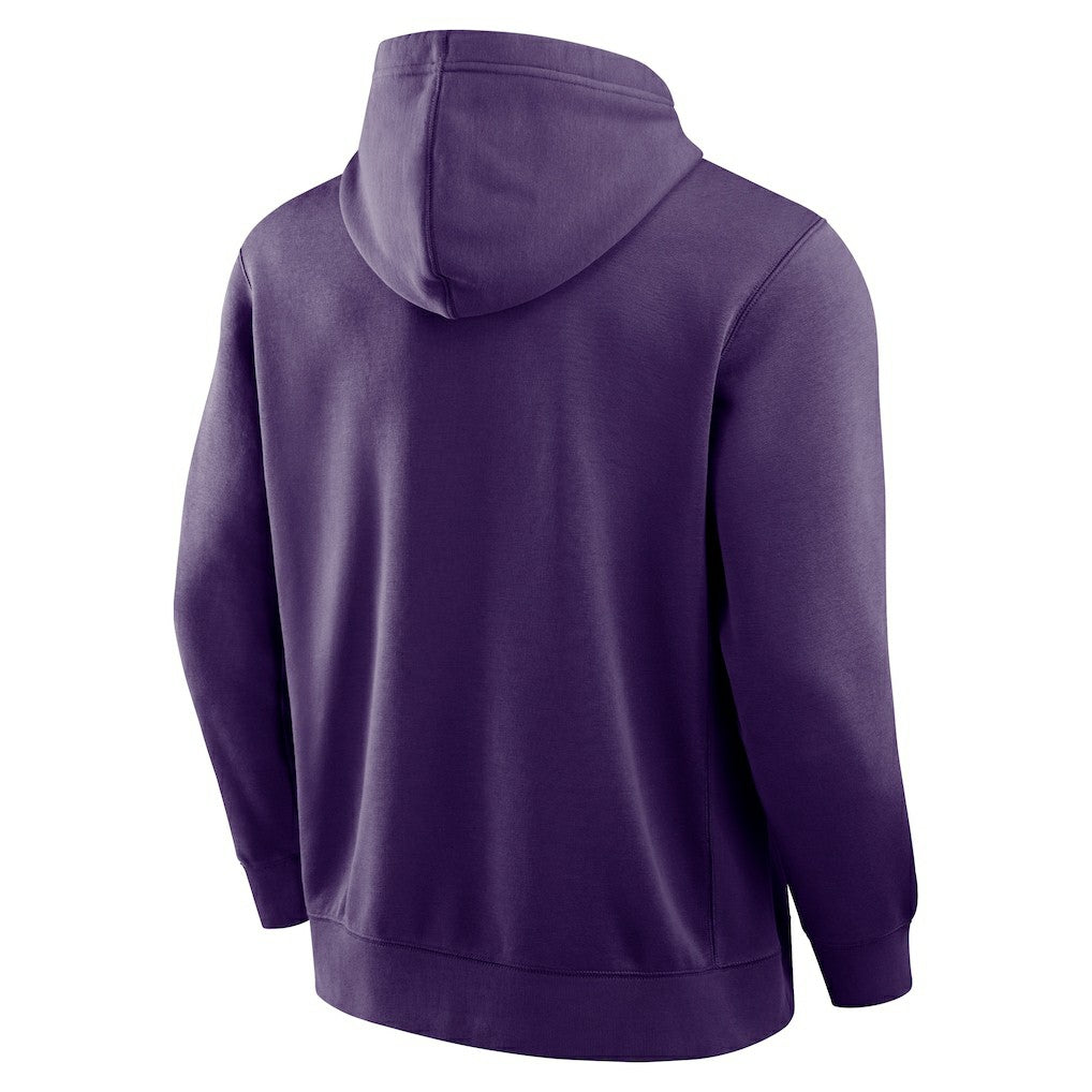Baltimore Ravens New Horizons Heritage Pullover Hoodie - Purple Hoodies