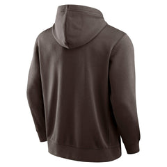 Cleveland Browns New Horizons Heritage Pullover Hoodie - Brown Hoodies