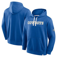 Dallas Cowboys New Horizons Heritage Pullover Hoodie - Royal Hoodies