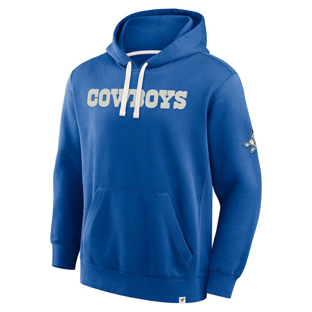 Dallas Cowboys New Horizons Heritage Pullover Hoodie - Royal Hoodies