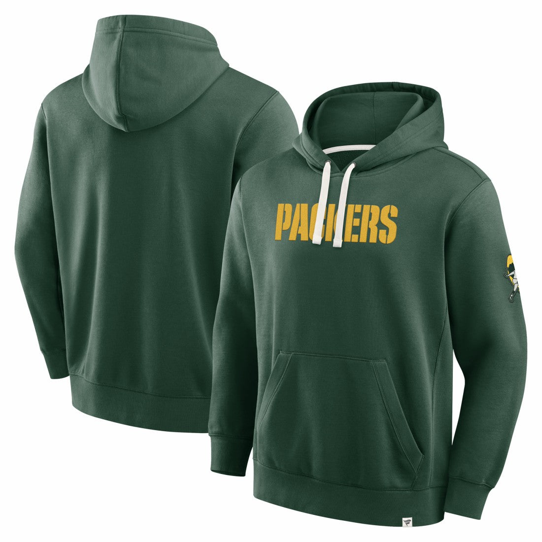 Green Bay Packers New Horizons Heritage Pullover Hoodie - Green Hoodies