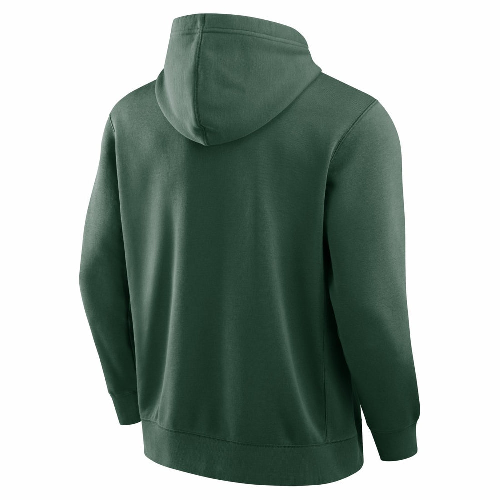 Green Bay Packers New Horizons Heritage Pullover Hoodie - Green Hoodies