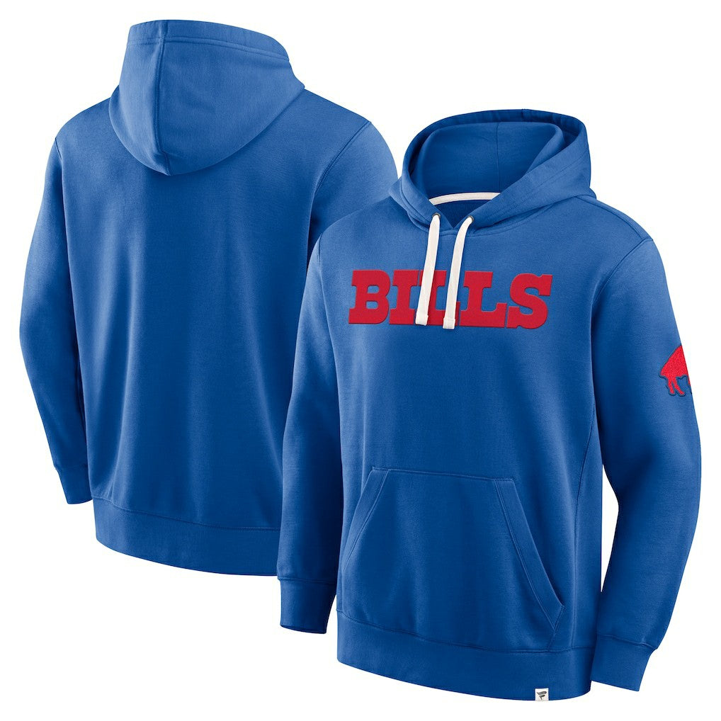 Buffalo Bills New Horizons Heritage Pullover Hoodie - Royal Hoodies